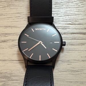 MVMT Black Men's Watch